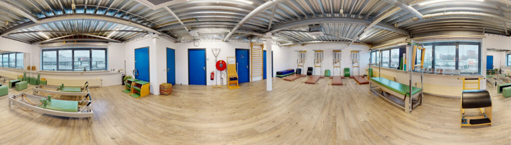 360-graden-view van studio True Pilates